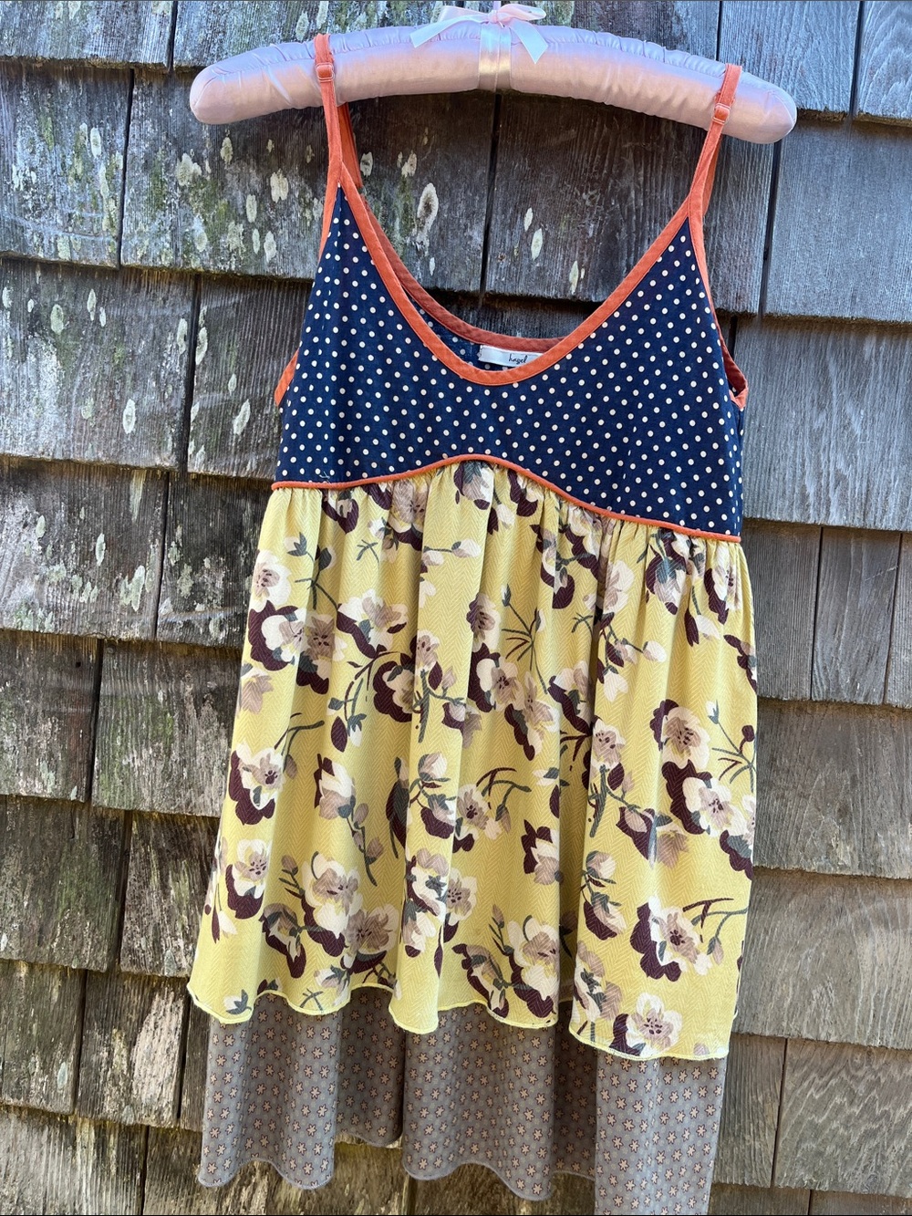 Hazel 100% cotton peasant top L
